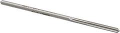 Made in USA - #16 Cobalt 6 Flute Chucking Reamer - Straight Flute, 0.1704" Straight Shank, 1-1/8" Flute Length, 4-1/2" OAL - USA Tool & Supply