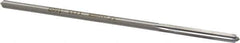 Made in USA - #19 Cobalt 6 Flute Chucking Reamer - Straight Flute, 0.1595" Straight Shank, 1-1/8" Flute Length, 4-1/2" OAL - USA Tool & Supply