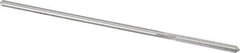 Made in USA - #38 Cobalt 4 Flute Chucking Reamer - Straight Flute, 0.095" Straight Shank, 7/8" Flute Length, 3-1/2" OAL - USA Tool & Supply