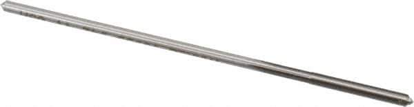 Made in USA - #42 Cobalt 4 Flute Chucking Reamer - Straight Flute, 0.088" Straight Shank, 3/4" Flute Length, 3" OAL - USA Tool & Supply