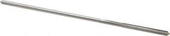 Made in USA - #43 Cobalt 4 Flute Chucking Reamer - Straight Flute, 0.081" Straight Shank, 3/4" Flute Length, 3" OAL - USA Tool & Supply