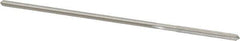 Made in USA - #44 Cobalt 4 Flute Chucking Reamer - Straight Flute, 0.081" Straight Shank, 3/4" Flute Length, 3" OAL - USA Tool & Supply