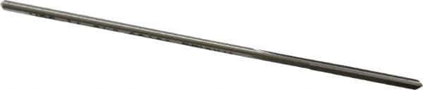 Made in USA - #48 Cobalt 4 Flute Chucking Reamer - Straight Flute, 0.072" Straight Shank, 3/4" Flute Length, 3" OAL - USA Tool & Supply