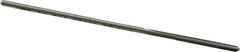 Made in USA - #48 Cobalt 4 Flute Chucking Reamer - Straight Flute, 0.072" Straight Shank, 3/4" Flute Length, 3" OAL - USA Tool & Supply