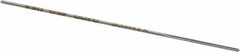 Made in USA - #60 Cobalt 4 Flute Chucking Reamer - Straight Flute, 0.039" Straight Shank, 1/2" Flute Length, 2-1/2" OAL - USA Tool & Supply