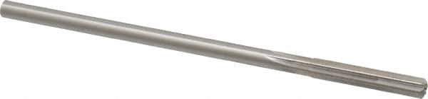 Made in USA - Letter A Cobalt 6 Flute Chucking Reamer - Straight Flute, 0.2265" Straight Shank, 1-1/2" Flute Length, 6" OAL - USA Tool & Supply