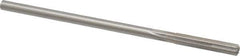 Made in USA - Letter A Cobalt 6 Flute Chucking Reamer - Straight Flute, 0.2265" Straight Shank, 1-1/2" Flute Length, 6" OAL - USA Tool & Supply