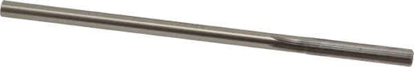 Made in USA - Letter F Cobalt 6 Flute Chucking Reamer - Straight Flute, 1/4" Straight Shank, 1-1/2" Flute Length, 6" OAL - USA Tool & Supply