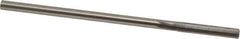 Made in USA - Letter F Cobalt 6 Flute Chucking Reamer - Straight Flute, 1/4" Straight Shank, 1-1/2" Flute Length, 6" OAL - USA Tool & Supply