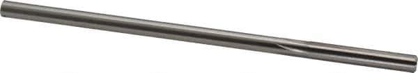 Made in USA - Letter G Cobalt 6 Flute Chucking Reamer - Straight Flute, 1/4" Straight Shank, 1-1/2" Flute Length, 6" OAL - USA Tool & Supply