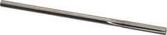 Made in USA - Letter I Cobalt 6 Flute Chucking Reamer - Straight Flute, 1/4" Straight Shank, 1-1/2" Flute Length, 6" OAL - USA Tool & Supply