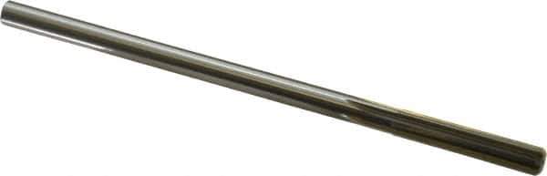 Made in USA - Letter M Cobalt 6 Flute Chucking Reamer - Straight Flute, 0.2792" Straight Shank, 1-1/2" Flute Length, 6" OAL - USA Tool & Supply