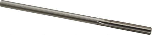 Made in USA - Letter N Cobalt 6 Flute Chucking Reamer - Straight Flute, 0.2792" Straight Shank, 1-1/2" Flute Length, 6" OAL - USA Tool & Supply