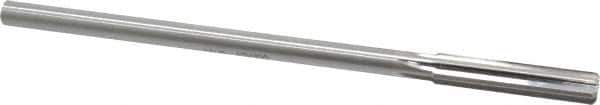 Made in USA - Letter U Cobalt 6 Flute Chucking Reamer - Straight Flute, 0.3105" Straight Shank, 1-3/4" Flute Length, 7" OAL - USA Tool & Supply