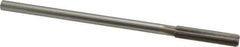 Made in USA - Letter V Cobalt 6 Flute Chucking Reamer - Straight Flute, 0.3105" Straight Shank, 1-3/4" Flute Length, 7" OAL - USA Tool & Supply