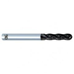 3/32" Dia. - 1-1/2" OAL - Diamond CBD - Ball End SE EM - 4 FL - USA Tool & Supply