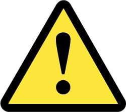 NMC - ISO Label - Black & Yellow, 4" Long x 4" High, Sign Muscle Finish - USA Tool & Supply