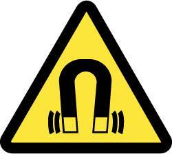NMC - ISO Label - Black & Yellow, 4" Long x 4" High, Sign Muscle Finish - USA Tool & Supply