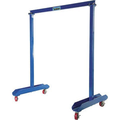 Vestil - 1,000 Lb Load Capacity, Steel Gantry Crane - 6' Span - USA Tool & Supply