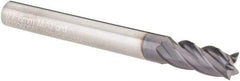 M.A. Ford - 6mm, 13mm LOC, 6mm Shank Diam, 57mm OAL, 4 Flute, Solid Carbide Square End Mill - Single End, TiAlN Finish, Spiral Flute, Variable° Helix, Centercutting, Right Hand Cut, Right Hand Flute, Series 177 - USA Tool & Supply