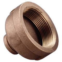 Merit Brass - Brass & Chrome Pipe Fittings Type: Reducing Coupling Fitting Size: 2 x 1-1/2 - USA Tool & Supply