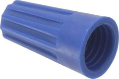 3M - 3, 20 to 3, 16 AWG, 300 Volt, Fire Resistant, Standard Twist on Wire Connector - Blue, 221°F - USA Tool & Supply