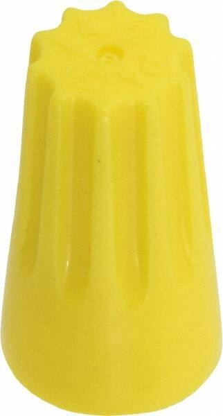 3M - 3, 20 to 2, 12 AWG, 600 Volt, Fire Resistant, Standard Twist on Wire Connector - Yellow, 221°F - USA Tool & Supply