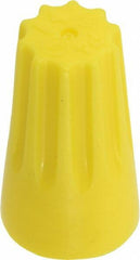 3M - 3, 20 to 2, 12 AWG, 600 Volt, Fire Resistant, Standard Twist on Wire Connector - Yellow, 221°F - USA Tool & Supply