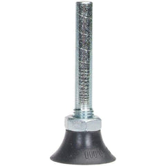 Merit Abrasives - 2" Diam Quick-Change Type P Disc Backing Pad - 1/4" Shank Diam, Soft Density, 30,000 RPM, Power-Lock Type 1 Compatible - USA Tool & Supply