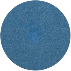 Merit Abrasives - 3" Disc Diam, 80 Grit, Zirconia Alumina Quick Change Disc - Type S Attaching System, Coated, Blue, Medium Grade, 20,000 RPM - USA Tool & Supply