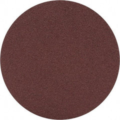 Merit Abrasives - 3" Diam, 120 Grit Aluminum Oxide Adhesive PSA Disc - Medium Grade, Black, Cloth Backing, Flexible - USA Tool & Supply