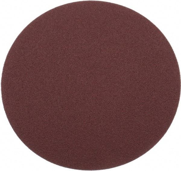 Merit Abrasives - 3" Diam, 150 Grit Aluminum Oxide Adhesive PSA Disc - Medium Grade, Black, Cloth Backing, Flexible - USA Tool & Supply