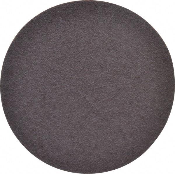 Merit Abrasives - 4" Diam, 60 Grit Aluminum Oxide Adhesive PSA Disc - Coarse Grade, Black, Cloth Backing, Flexible - USA Tool & Supply