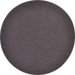 Merit Abrasives - 4" Diam, 60 Grit Aluminum Oxide Adhesive PSA Disc - Coarse Grade, Black, Cloth Backing, Flexible - USA Tool & Supply