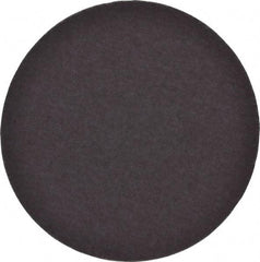 Merit Abrasives - 5" Diam, 60 Grit Aluminum Oxide Adhesive PSA Disc - Coarse Grade, Black, Cloth Backing, Flexible - USA Tool & Supply