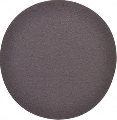 Merit Abrasives - 5" Diam, 80 Grit Aluminum Oxide Adhesive PSA Disc - Coarse Grade, Black, Cloth Backing, Flexible - USA Tool & Supply