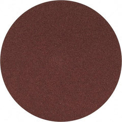 Merit Abrasives - 5" Diam, 100 Grit Aluminum Oxide Adhesive PSA Disc - Medium Grade, Black, Cloth Backing, Flexible - USA Tool & Supply