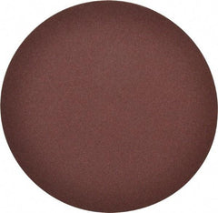 Merit Abrasives - 6" Diam, 100 Grit Aluminum Oxide Adhesive PSA Disc - Medium Grade, Black, Cloth Backing, Flexible - USA Tool & Supply