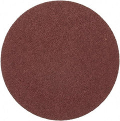 Merit Abrasives - 8" Diam, 36 Grit Aluminum Oxide Adhesive PSA Disc - Very Coarse, Black, Cloth Backing, Flexible - USA Tool & Supply