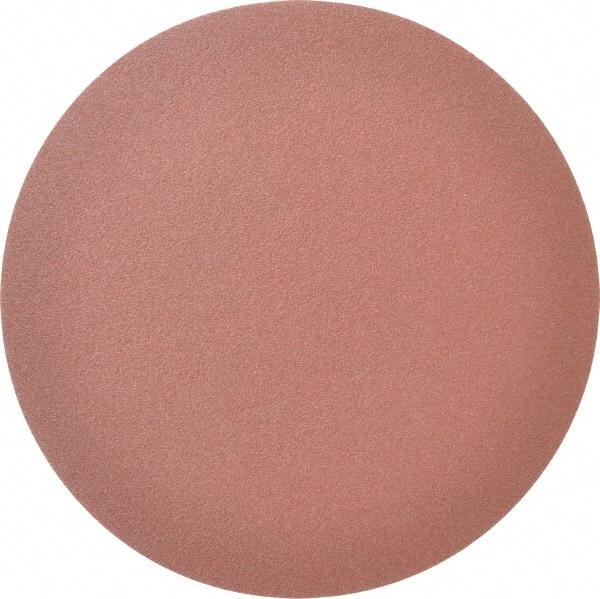 Merit Abrasives - 8" Diam, 80 Grit Aluminum Oxide Adhesive PSA Disc - Coarse Grade, Black, Cloth Backing, Flexible - USA Tool & Supply