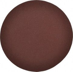 Merit Abrasives - 8" Diam, 100 Grit Aluminum Oxide Adhesive PSA Disc - Medium Grade, Black, Cloth Backing, Flexible - USA Tool & Supply