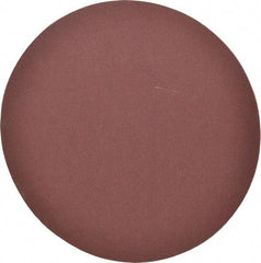 Merit Abrasives - 8" Diam, 120 Grit Aluminum Oxide Adhesive PSA Disc - Medium Grade, Black, Cloth Backing, Flexible - USA Tool & Supply