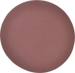 Merit Abrasives - 10" Diam, 100 Grit Aluminum Oxide Adhesive PSA Disc - Medium Grade, Black, Cloth Backing, Flexible, Use with Stationary Disc Sanders - USA Tool & Supply