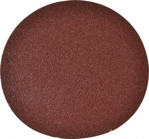 Merit Abrasives - 12" Diam, 24 Grit Aluminum Oxide Adhesive PSA Disc - Very Coarse, Black, Cloth Backing, Flexible - USA Tool & Supply