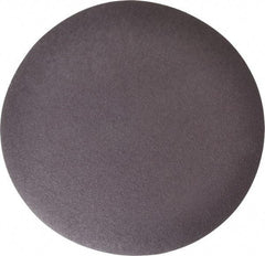 Merit Abrasives - 12" Diam, 40 Grit Aluminum Oxide Adhesive PSA Disc - Very Coarse, Black, Cloth Backing, Flexible - USA Tool & Supply