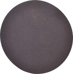 Merit Abrasives - 12" Diam, 50 Grit Aluminum Oxide Adhesive PSA Disc - Coarse Grade, Black, Cloth Backing, Flexible, Use with Stationary Disc Sanders - USA Tool & Supply