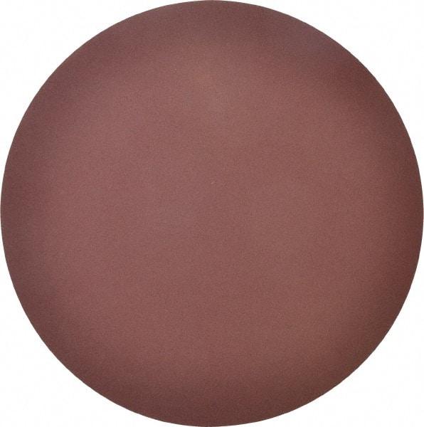 Merit Abrasives - 12" Diam, 120 Grit Aluminum Oxide Adhesive PSA Disc - Medium Grade, Black, Cloth Backing, Flexible, Use with Stationary Disc Sanders - USA Tool & Supply