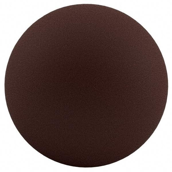 Merit Abrasives - 12" Diam, 150 Grit Aluminum Oxide Adhesive PSA Disc - Medium Grade, Black, Cloth Backing, Flexible, Use with Stationary Disc Sanders - USA Tool & Supply