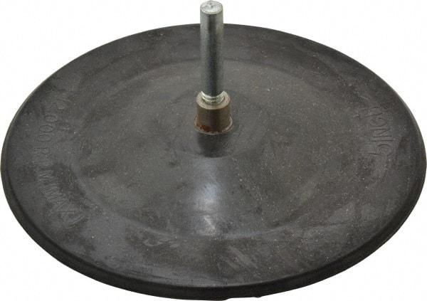 Merit Abrasives - 5" Diam Adhesive/PSA Disc Backing Pad - 1/4" Shank Diam, 3,500 RPM - USA Tool & Supply