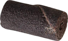 Merit Abrasives - 1/2" Max Roll Diam x 1" OAL, 60 Grit Aluminum Oxide Straight Cartridge Roll - 1/8" Pilot Hole Diam, Medium Grade - USA Tool & Supply